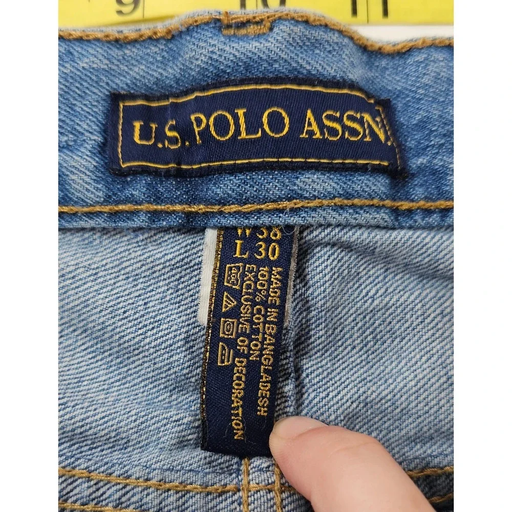 Vintage US polo association men's jeans 38x30 career work casual GUC-